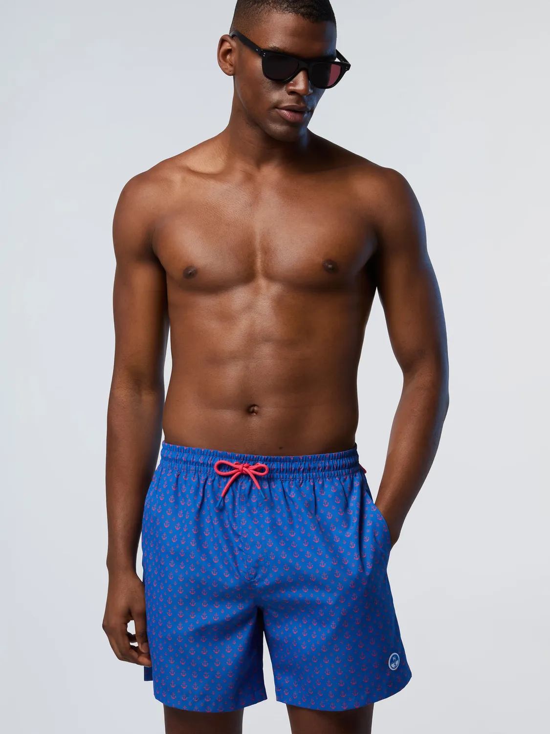 North Sails short de bain imprimé recyclé