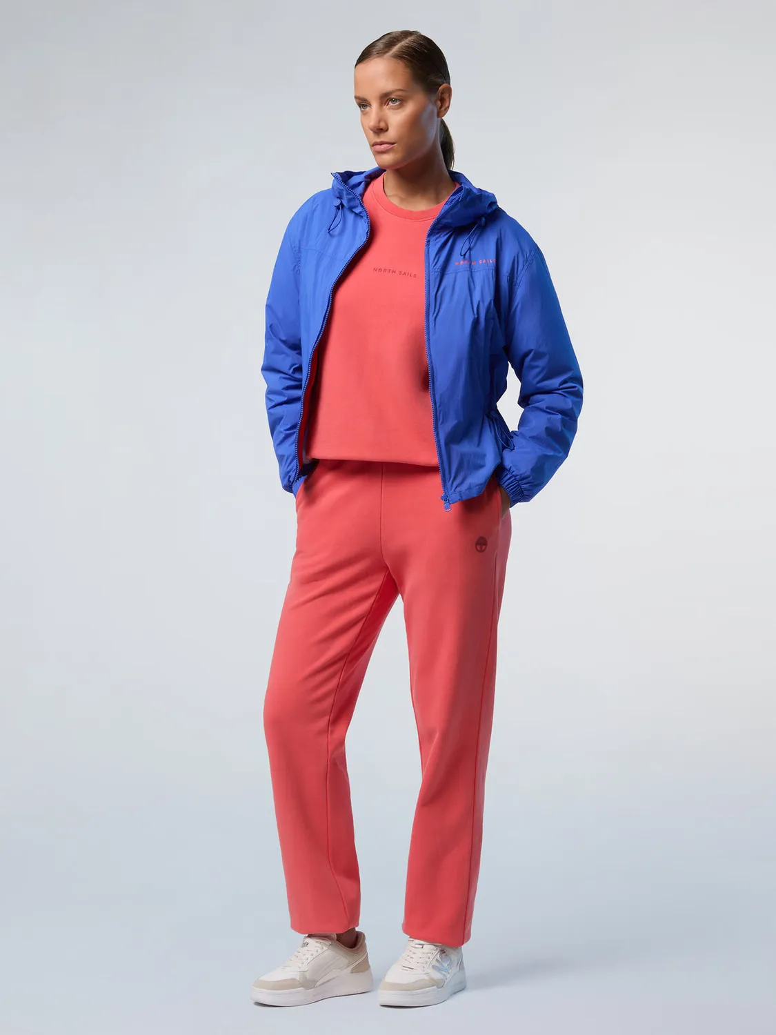North Sails veste Upcycled patchwork taille resserrée