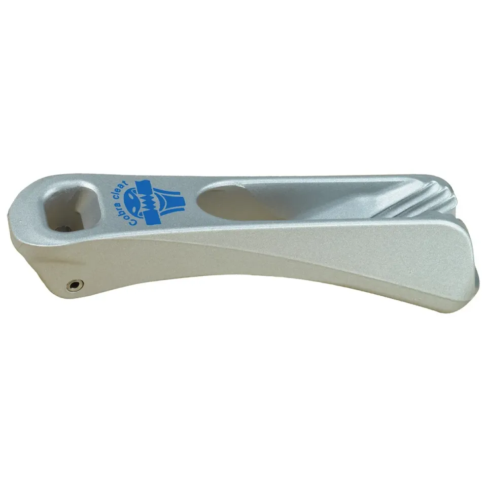 RWO Clamcleat C264 Cobra taquet coinceur alu argent 4-6 mm