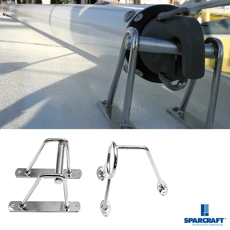 Sparcraft anneaux tangon inox avant arrière lot de 2