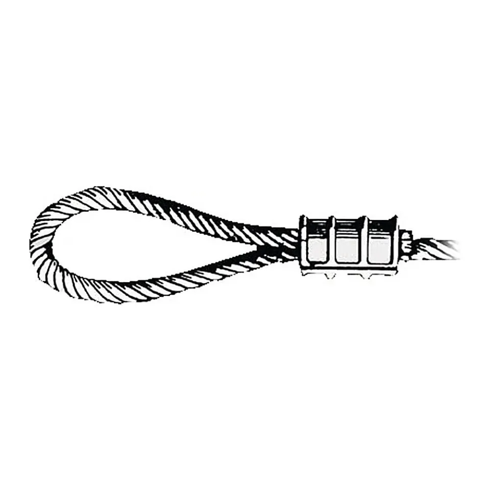 Easysea manchon aluminium 6mm sertissage lot de 20