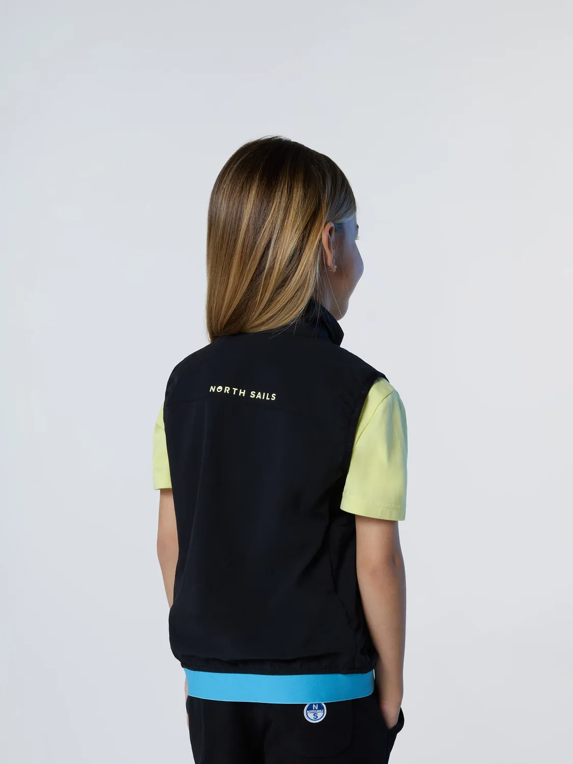 North Sails gilet pliable nylon recyclé stretch enfant