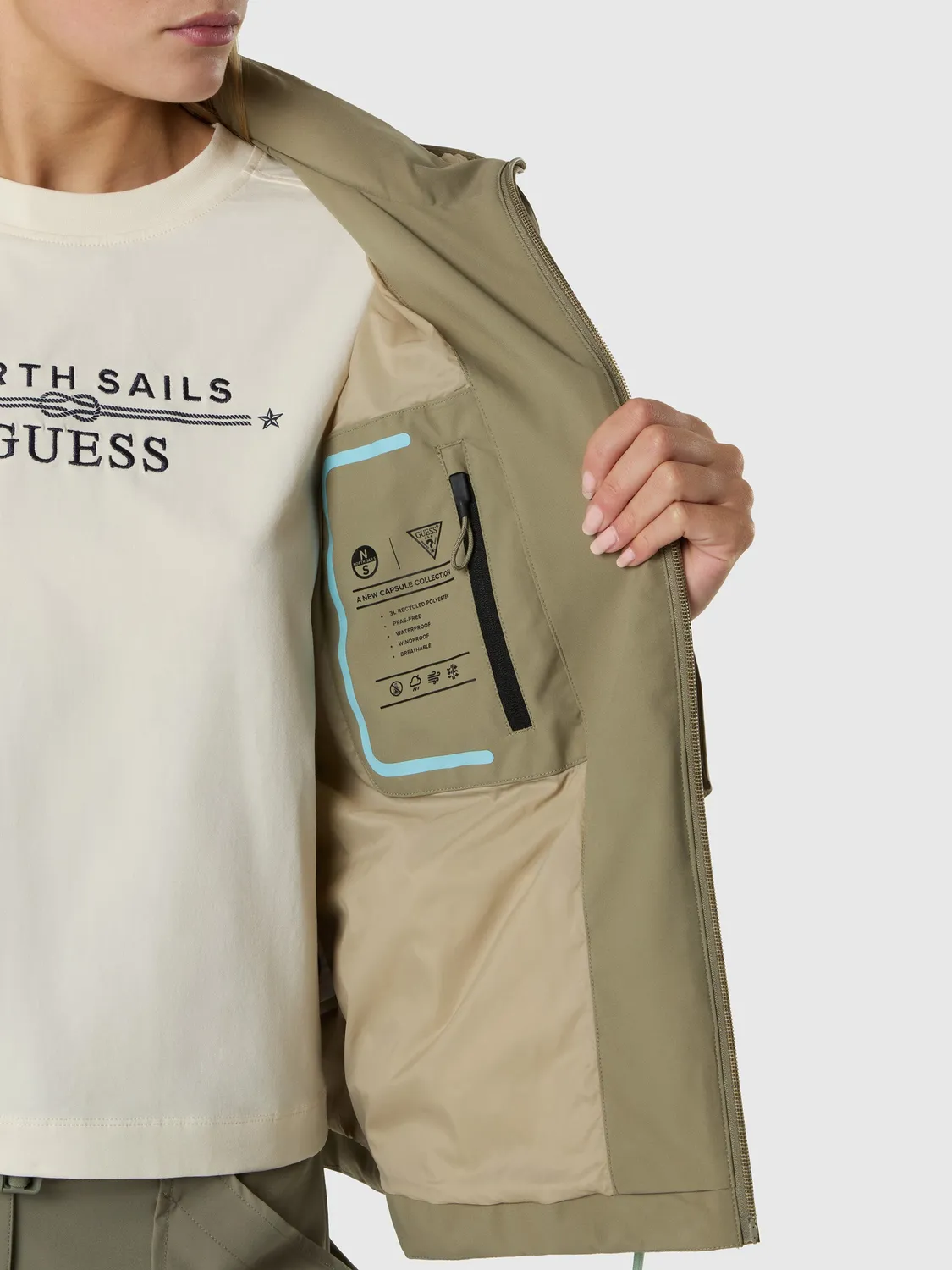 North Sails Guess Short Parka parka courte femme