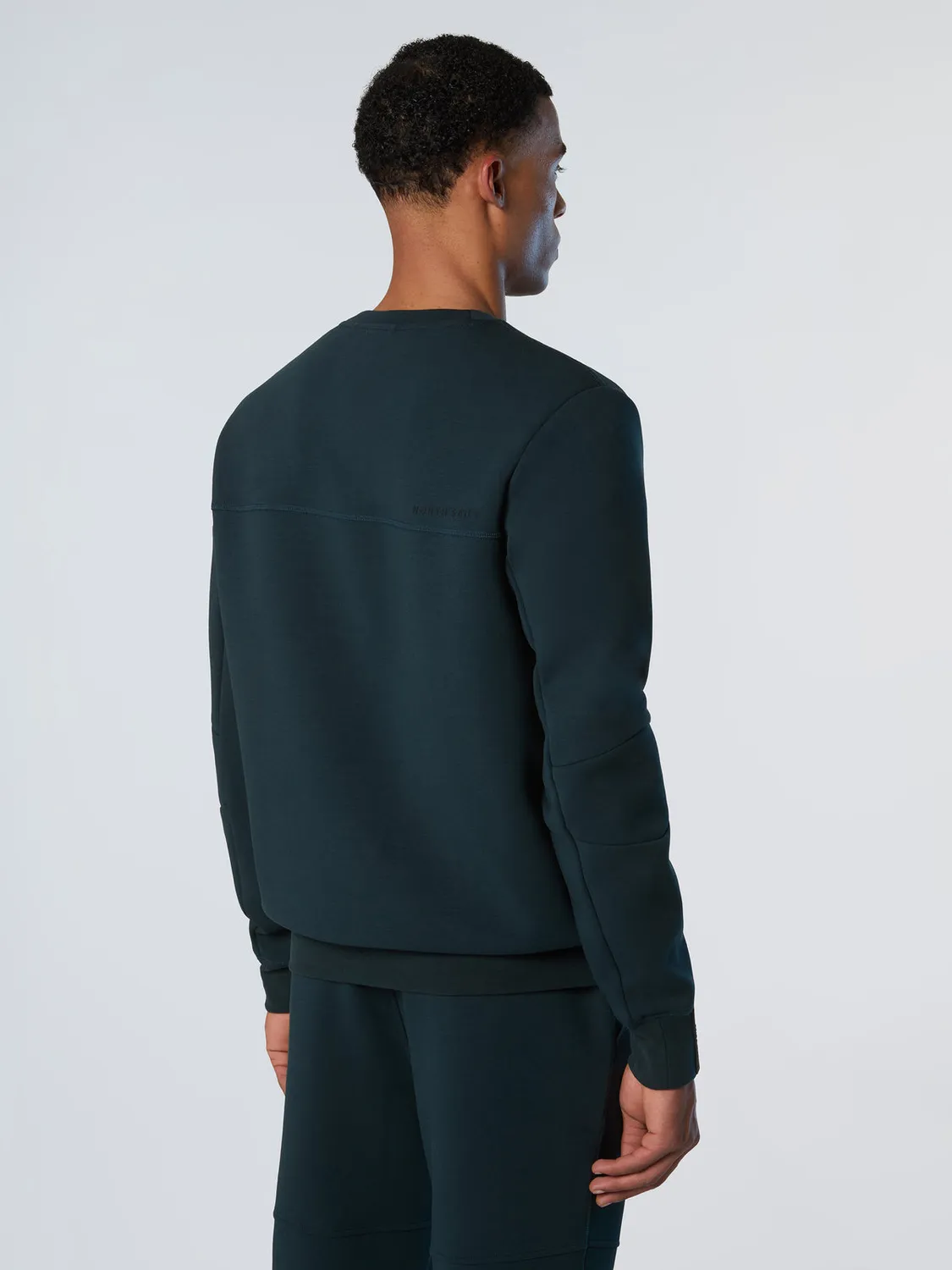 North Sails Scuba sweat col rond recyclé poche manche