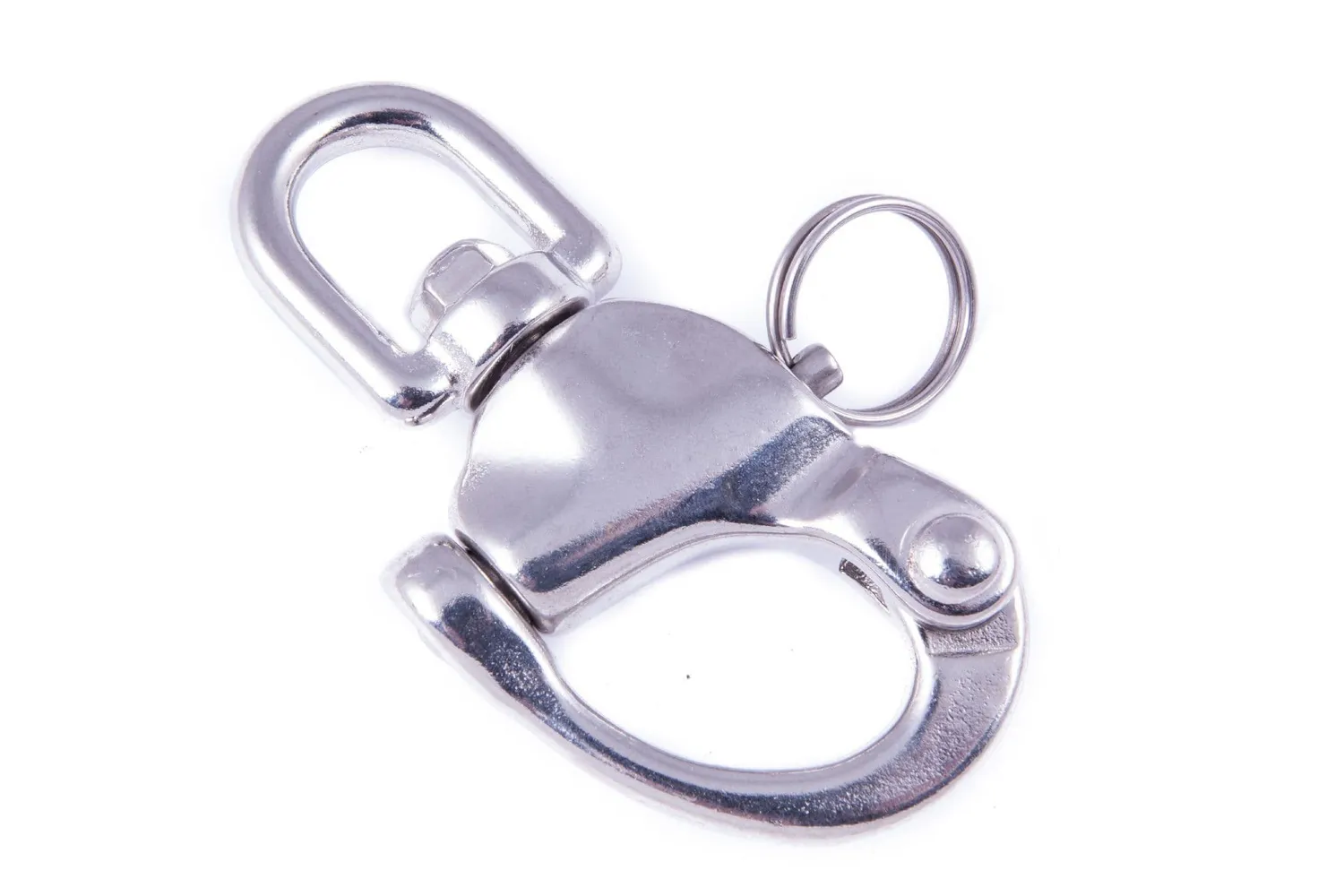Sea Sure mousqueton largable inox fixe émerillon