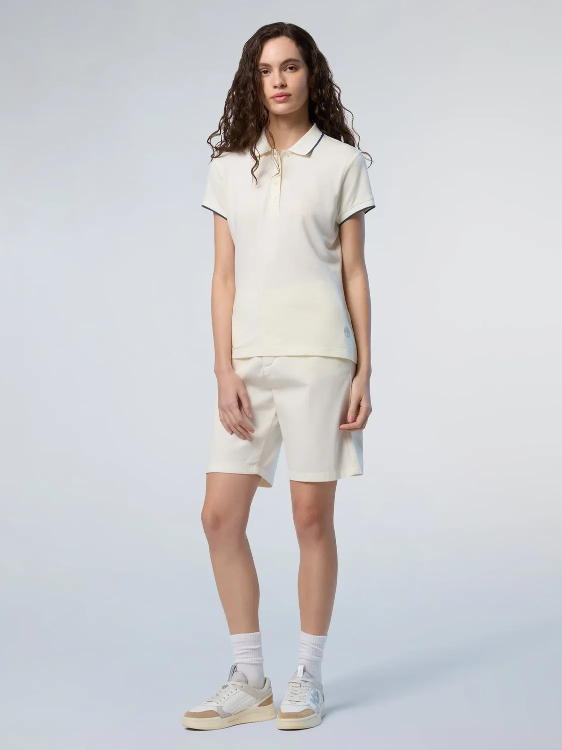 North Sails polo modal slim nacre chic