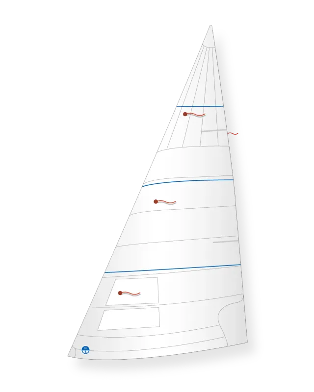 North Sails XOD RHJ-7 foc régate clapot