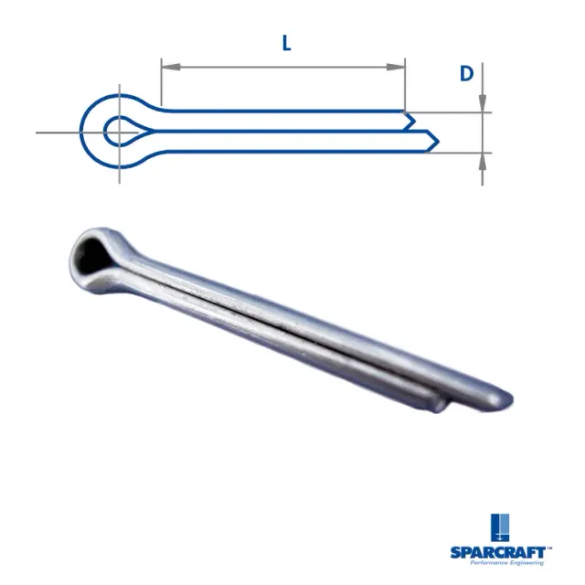 Sparcraft goupille fendue inox Ø3,2x20