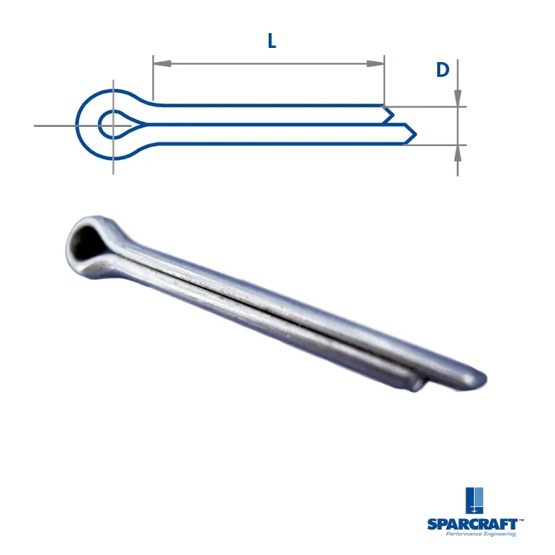 Sparcraft goupille fendue inox Ø3,2x20
