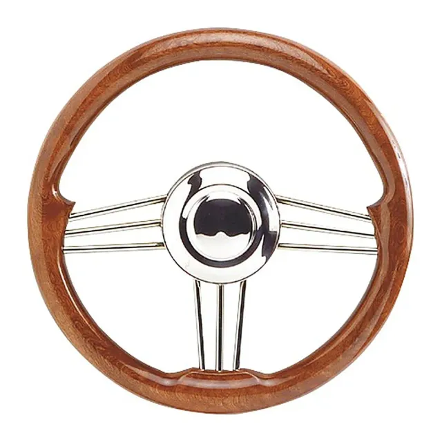 easysea barre à roue inox acajou 350 mm universelle