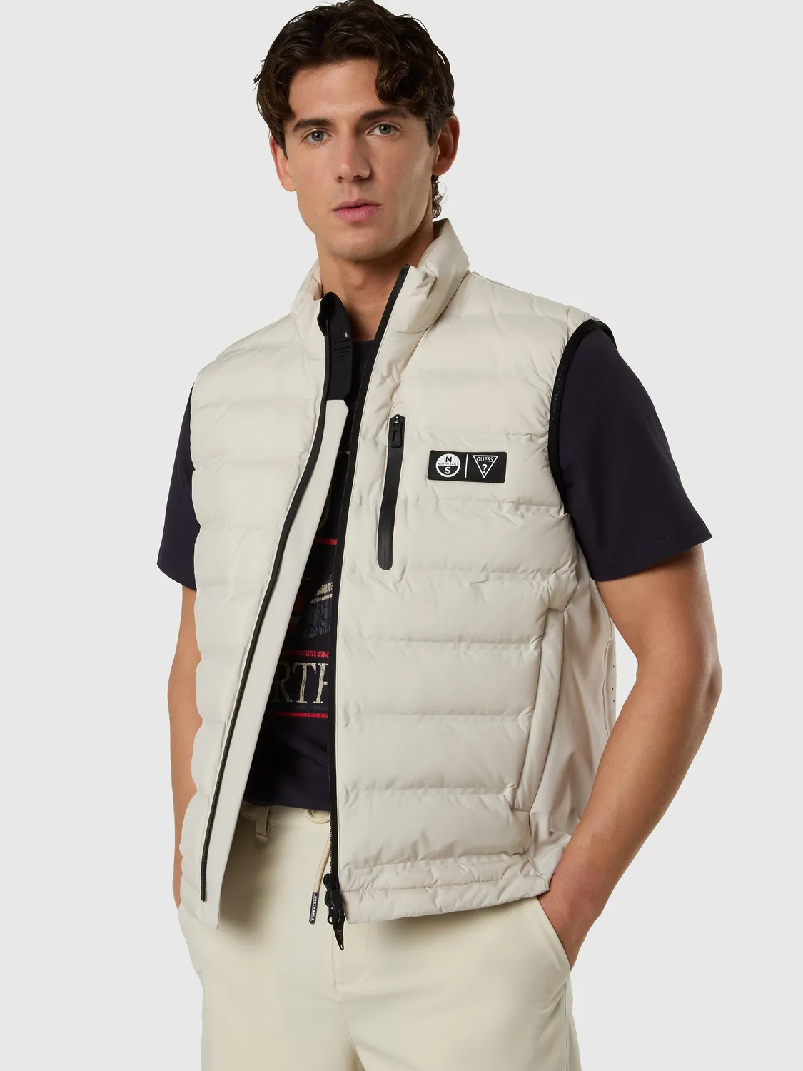 Guess X North Sails Vest gilet homme Lovers Beach