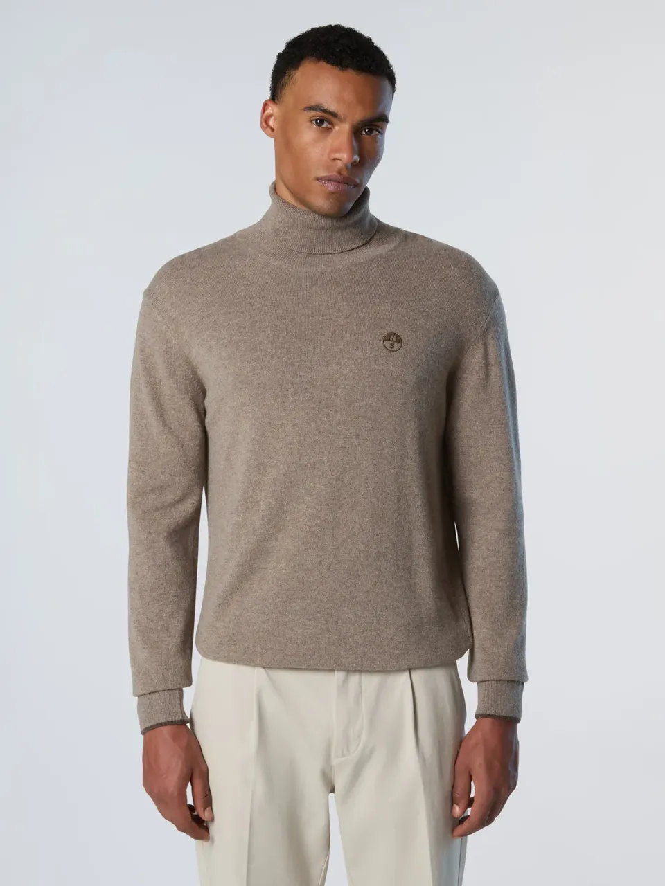 North Sails Turtle-Neck pull col roulé cachemire