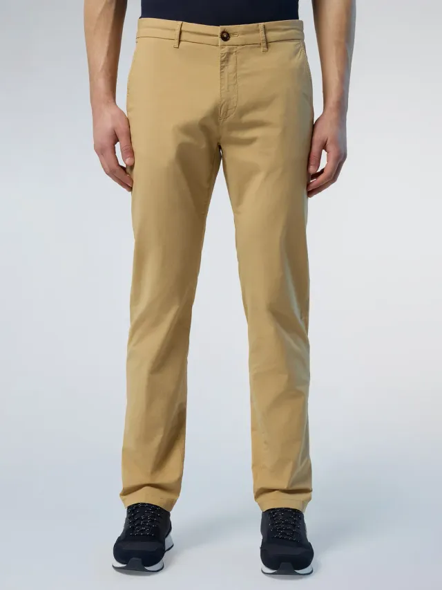 North Sails Defender chino popeline coton bio slim