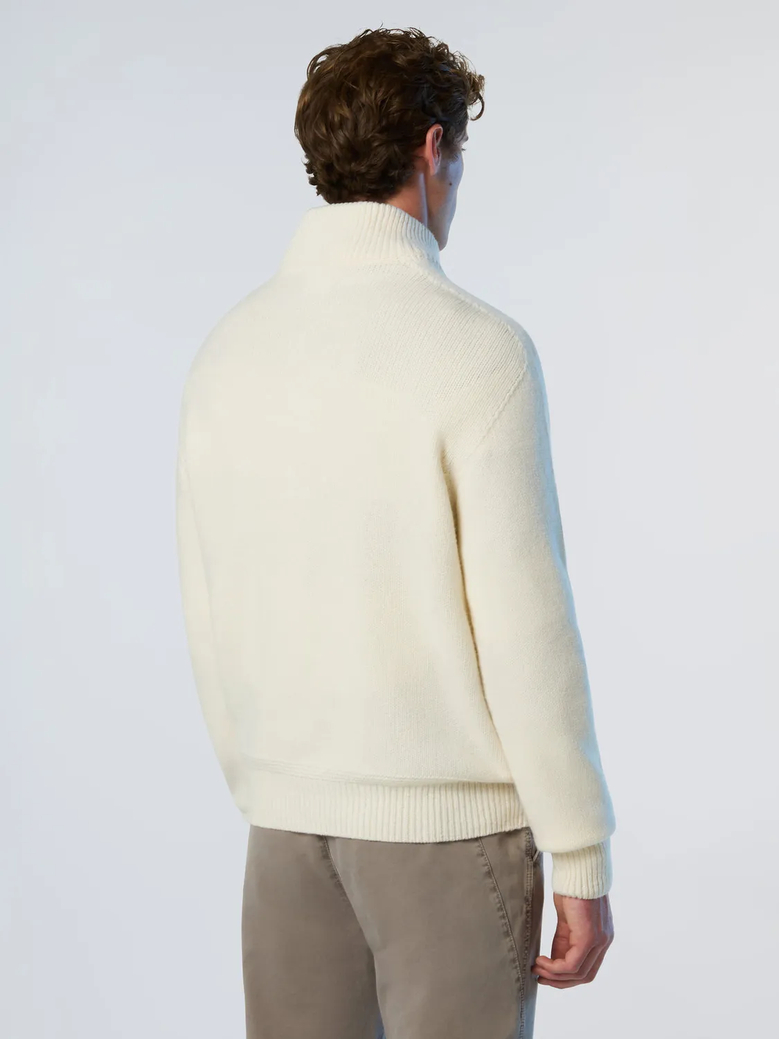 North Sails Archive pull col montant laine