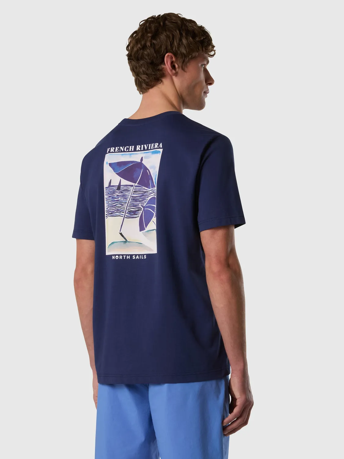 North Sails T-shirt French Riviera coton bio imprimé