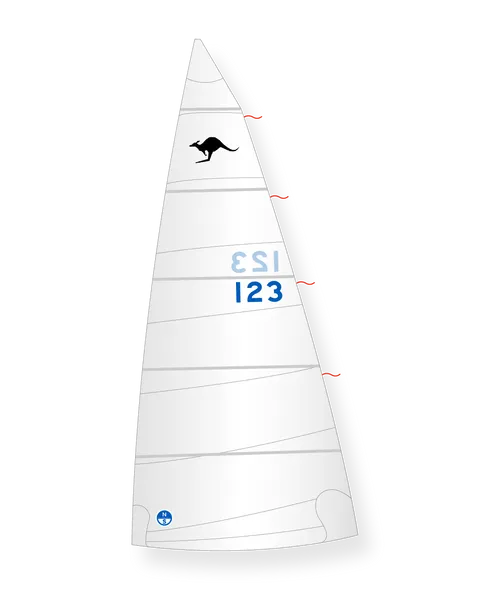 North Sails Australian Sharpie grand-voile Dacron lattée