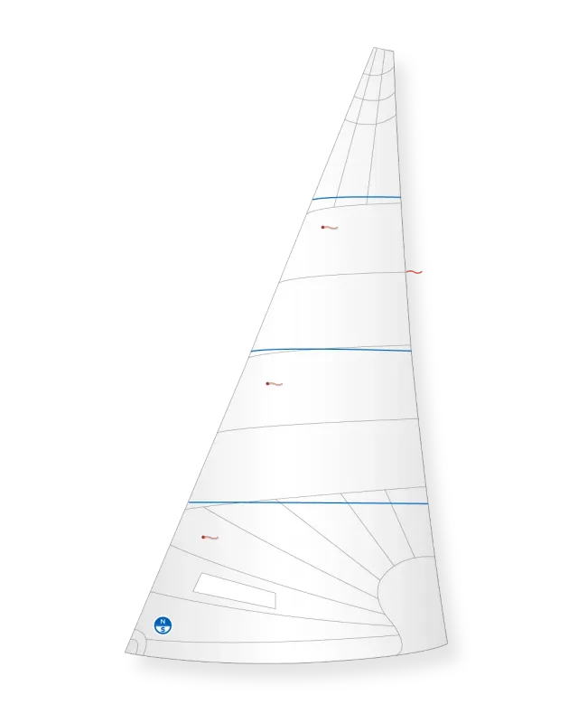 North Sails Scorpion J-5 foc voile Contender zip