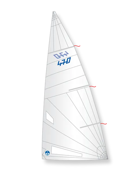 North Sails 470 N17-L26 grand-voile régate