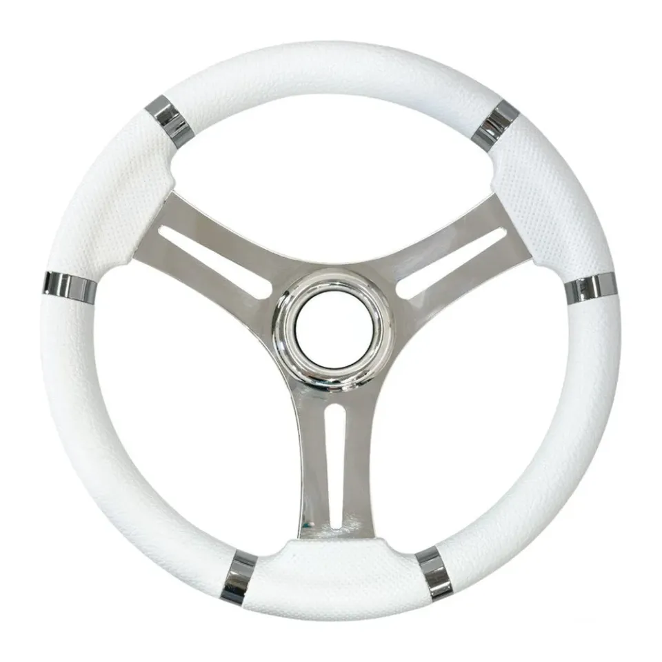 Osculati volant blanc barre 350 mm universel