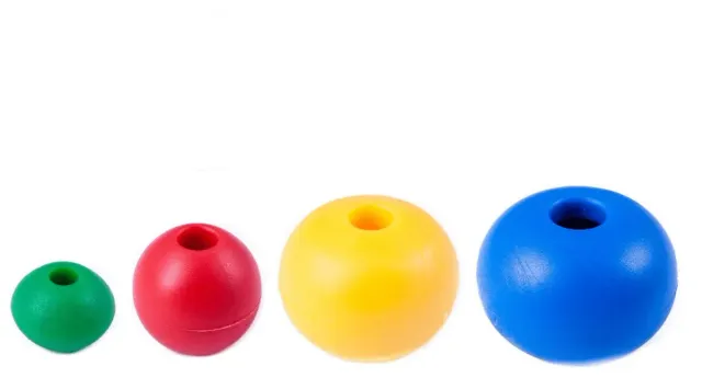 Sea Sure boule stoppeur 32 mm rouge bout 7 mm