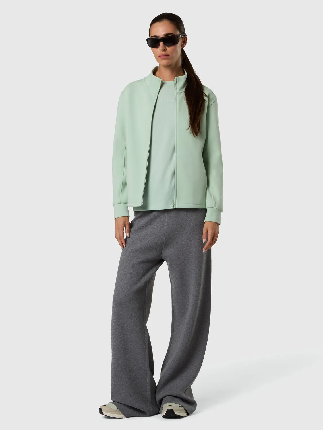 North Sails Winter Sweat zippé interlock femme