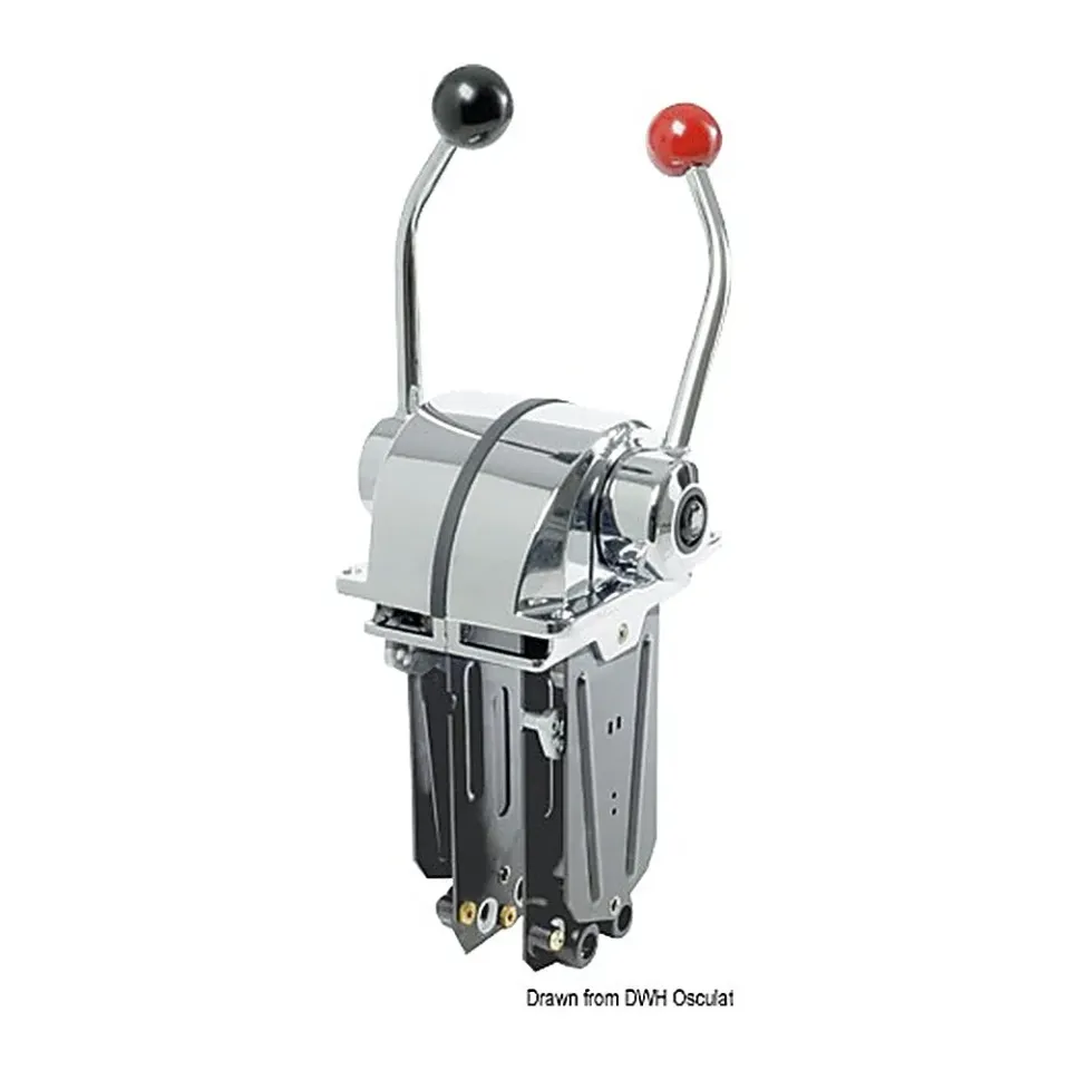 Ultraflex B 322 Boîtier commande monolevier zamak chromé