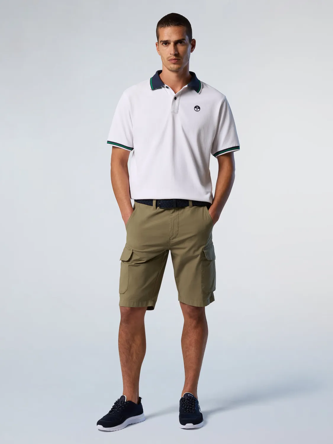 North Sails polo piqué coton bio rayures