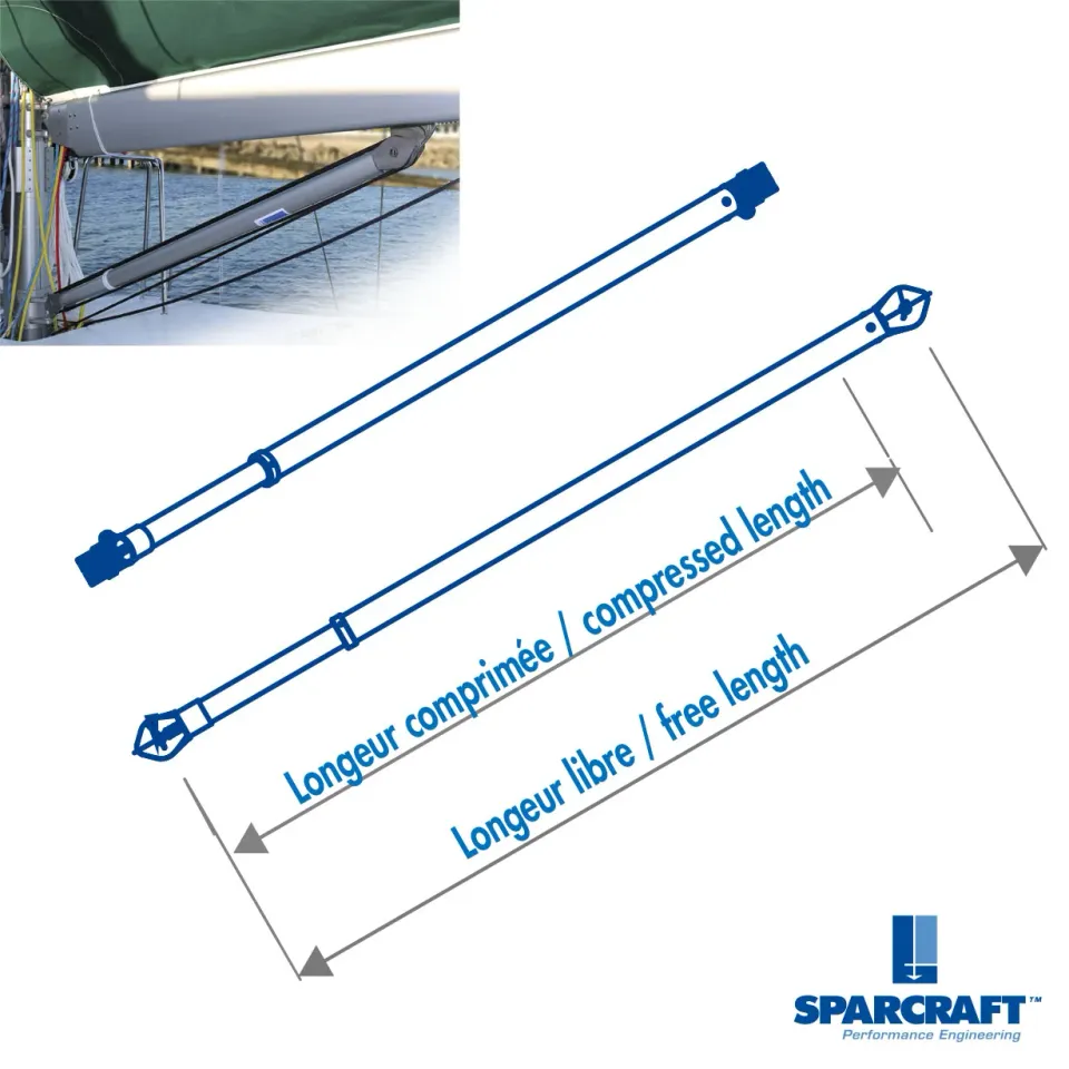 Sparcraft Hale-bas ressort long petit modèle 150 kg
