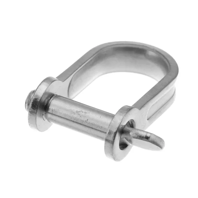 RWO R6062 manille droite inox 6 mm lot de 2