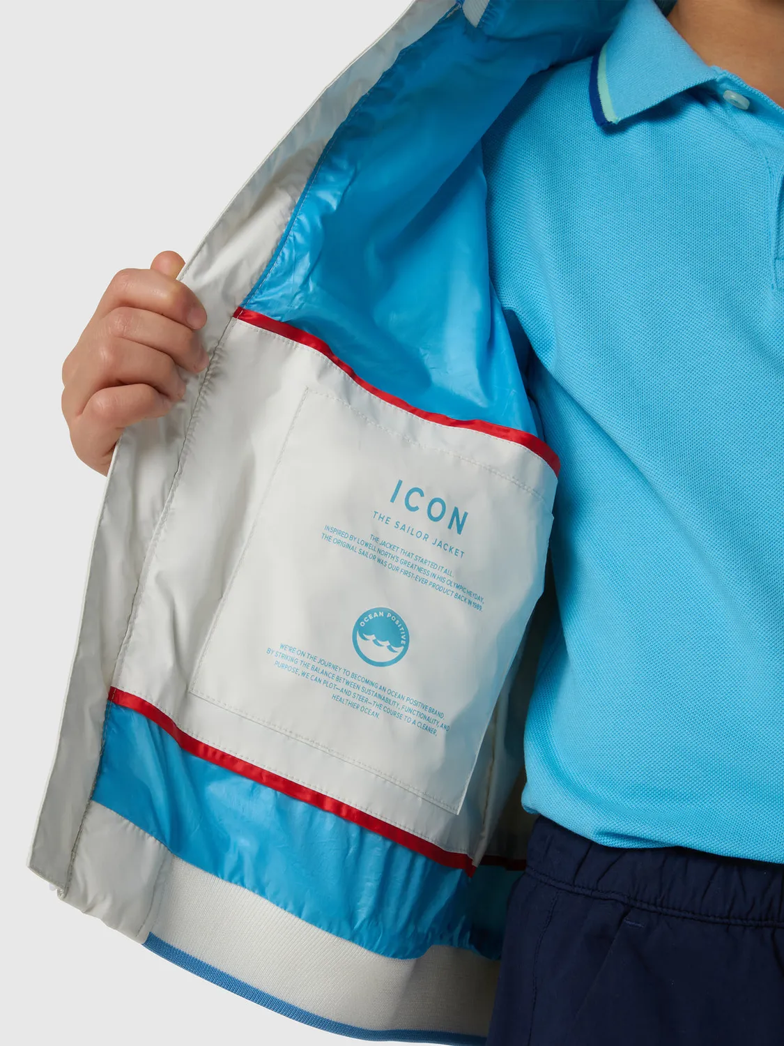 North Sails Sailor veste enfant nylon recyclé