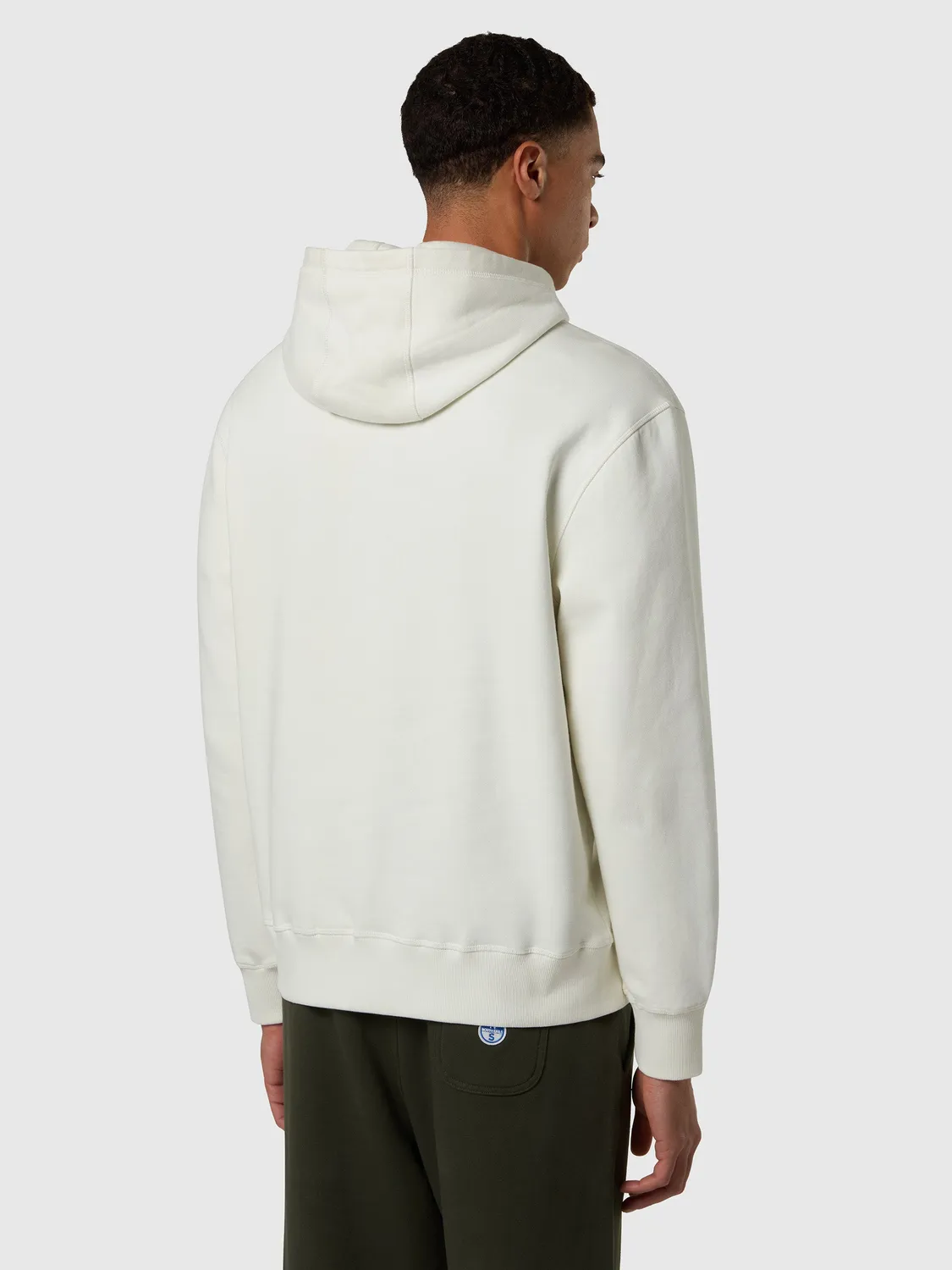North Sails hoodie sweat capuche logo patch