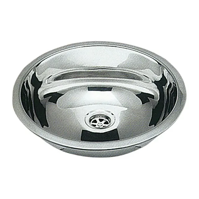 easysea Rund 387 mm évier rond inox poli miroir