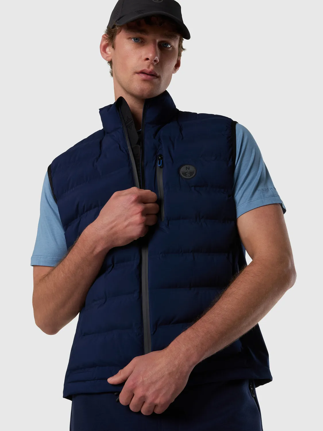 North Sails Tiburon gilet matelassé recyclé