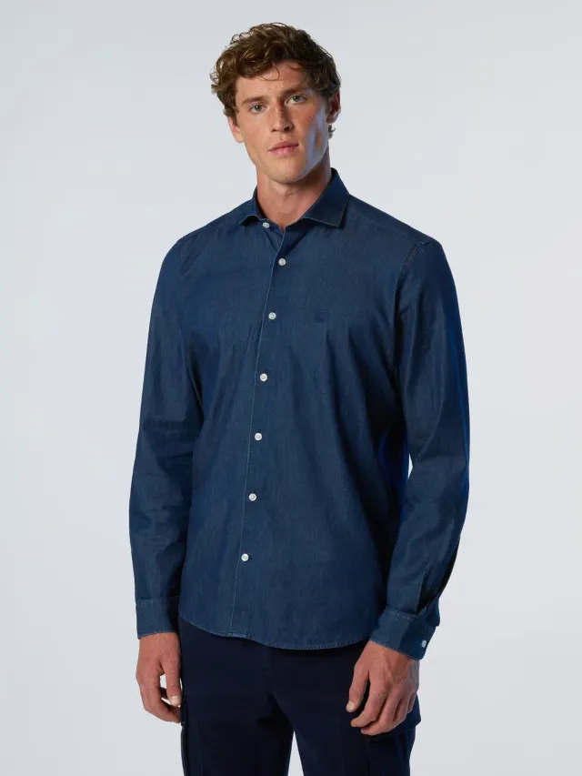 North Sails chemise denim twill homme Combo 1