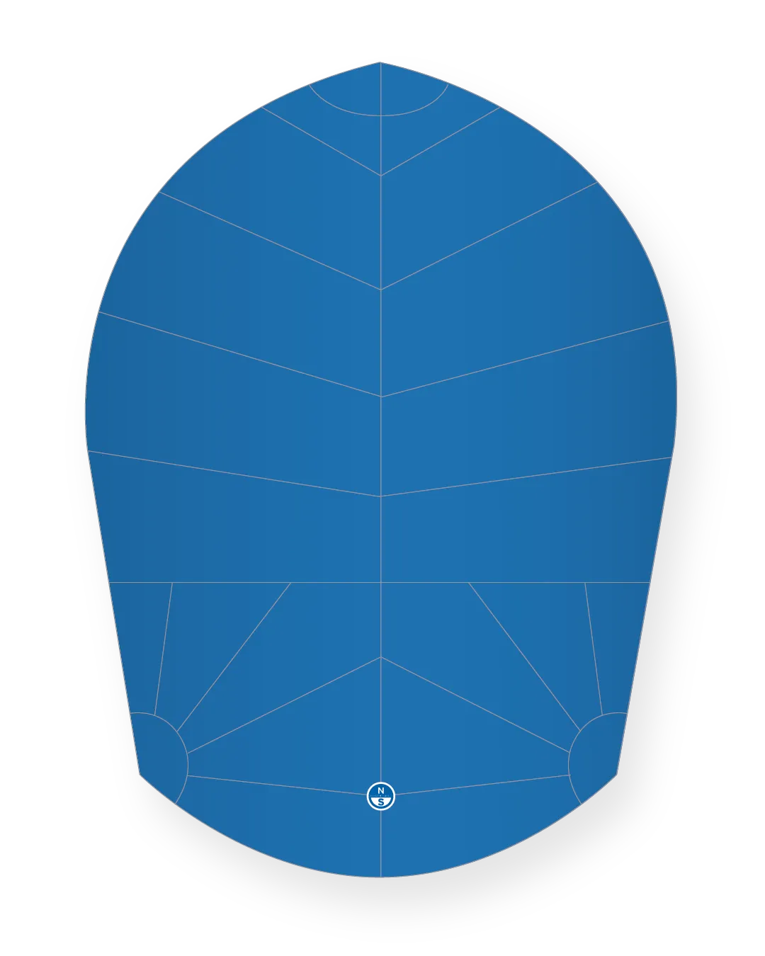 North Sails Andunge SA-1 spinnaker voile polyvalente