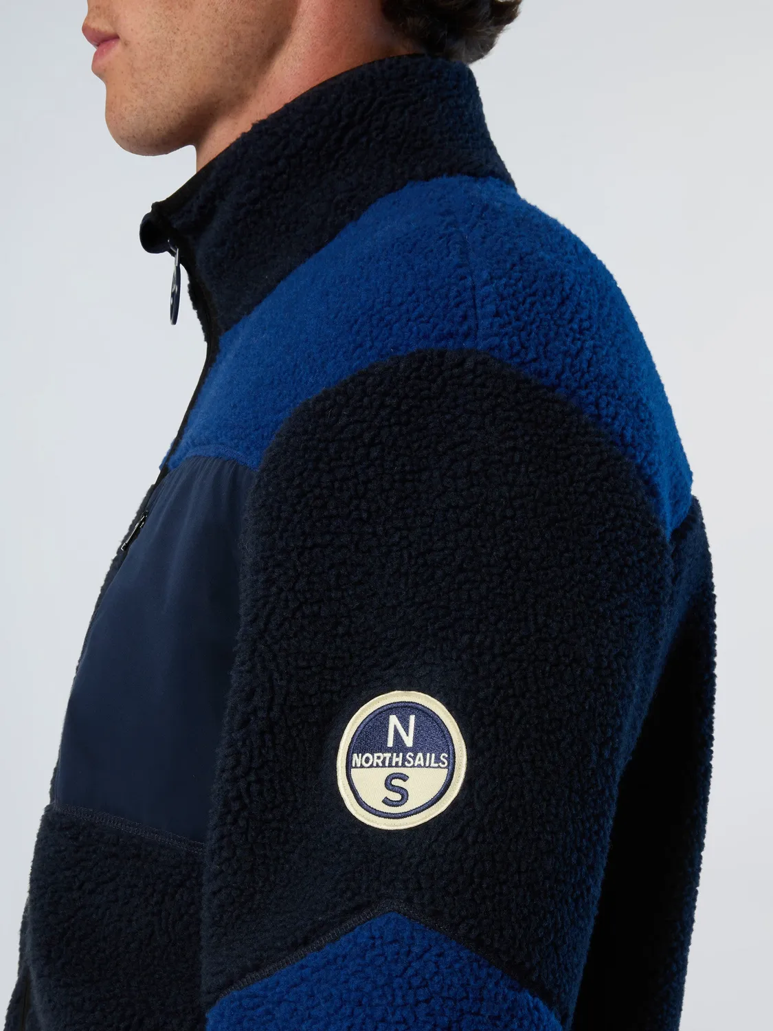 North Sails sweat zippé homme bleu marine mixte
