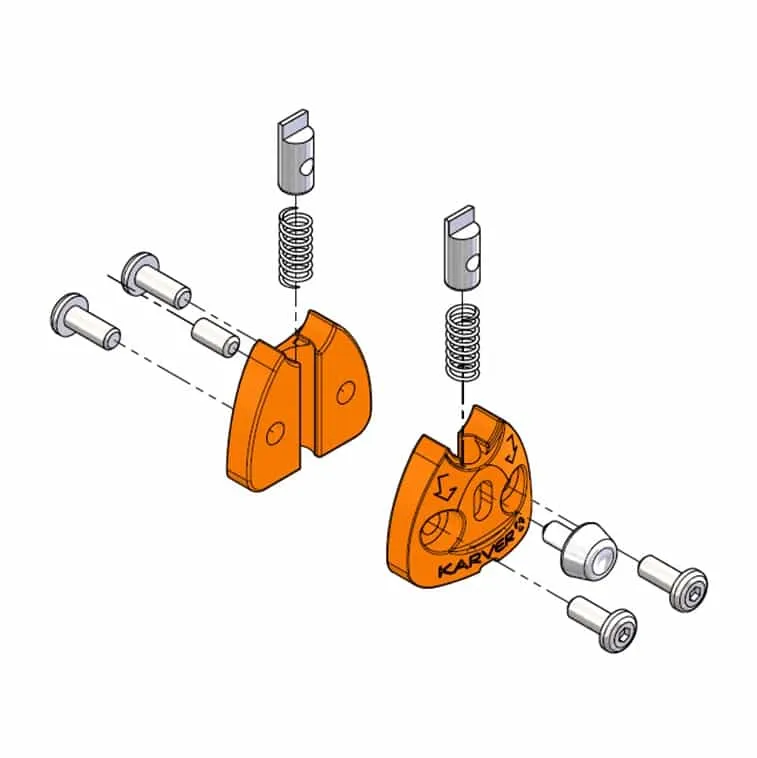 Karver KF4.5 V3 kit pièces jaunes emmagasineur