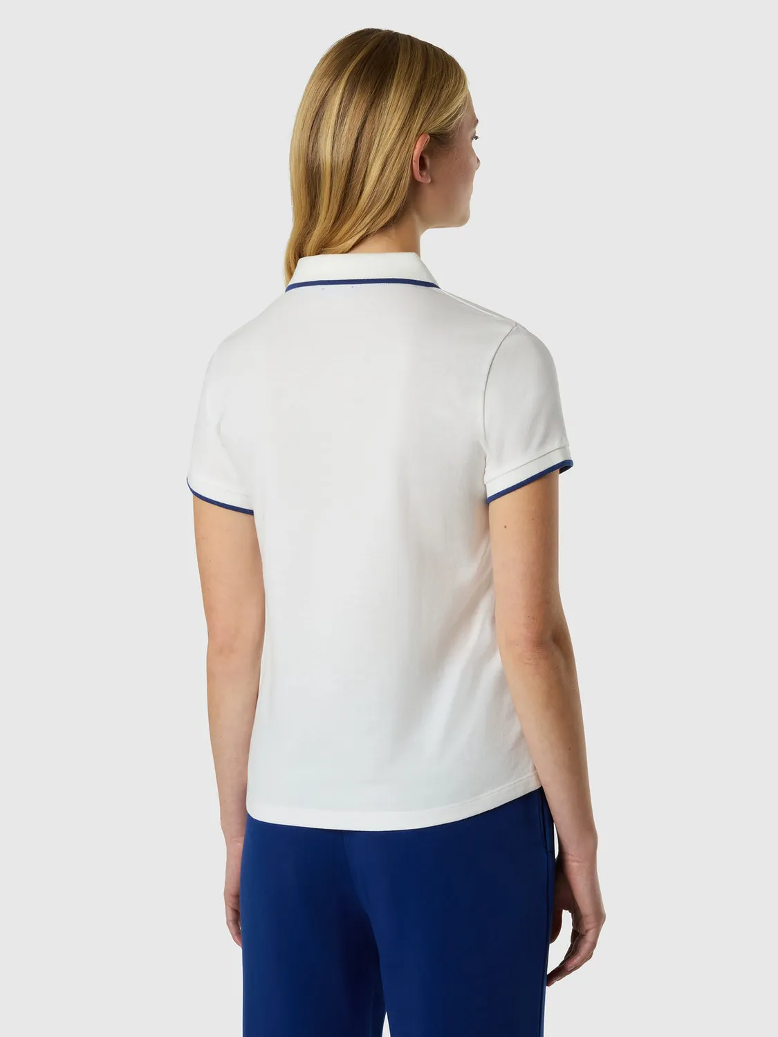 North Sails polo modal femme boutons nacre doux