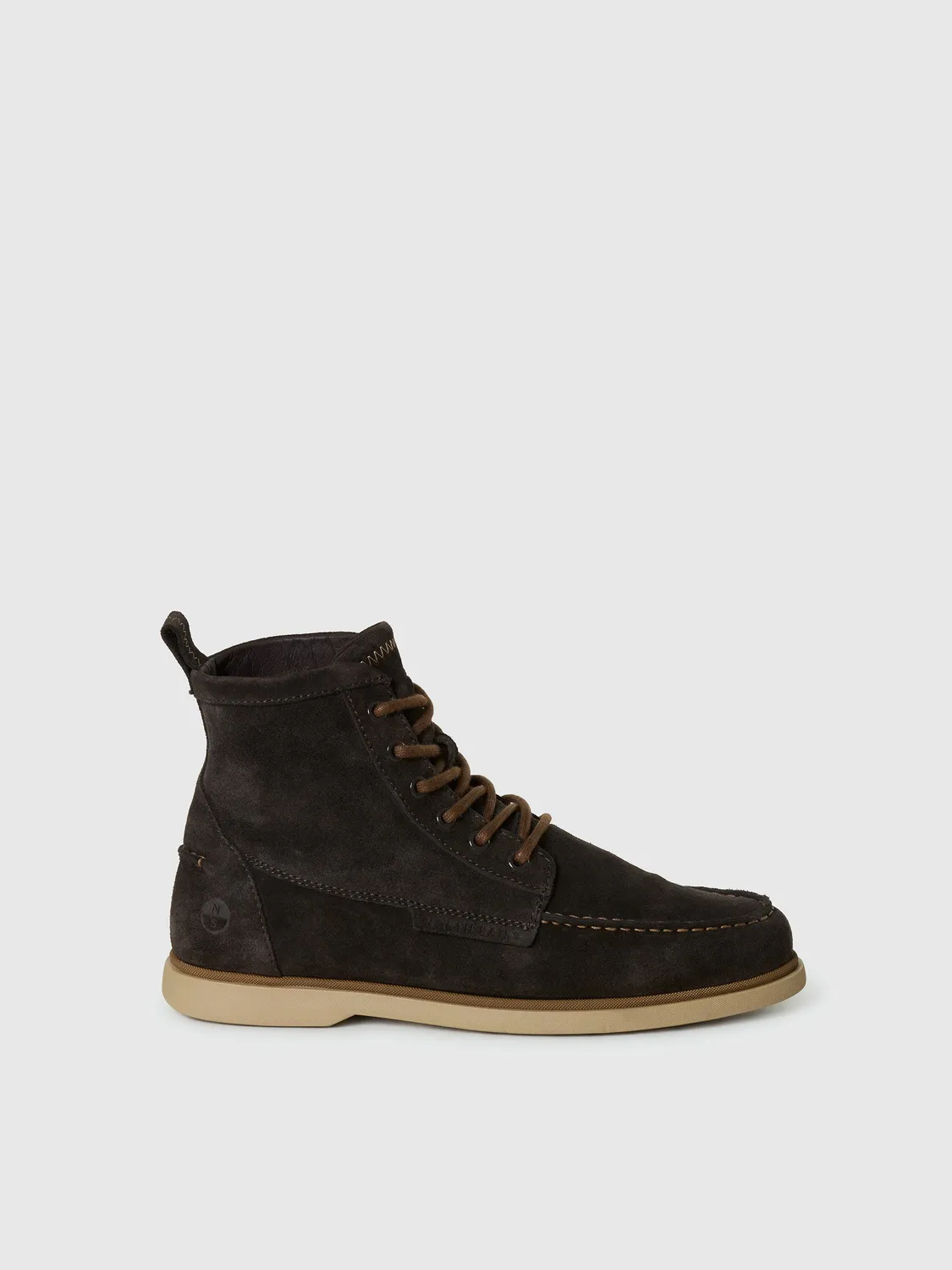 North Sails Suede Deck Boot Chaussure Bateau Coffee 43