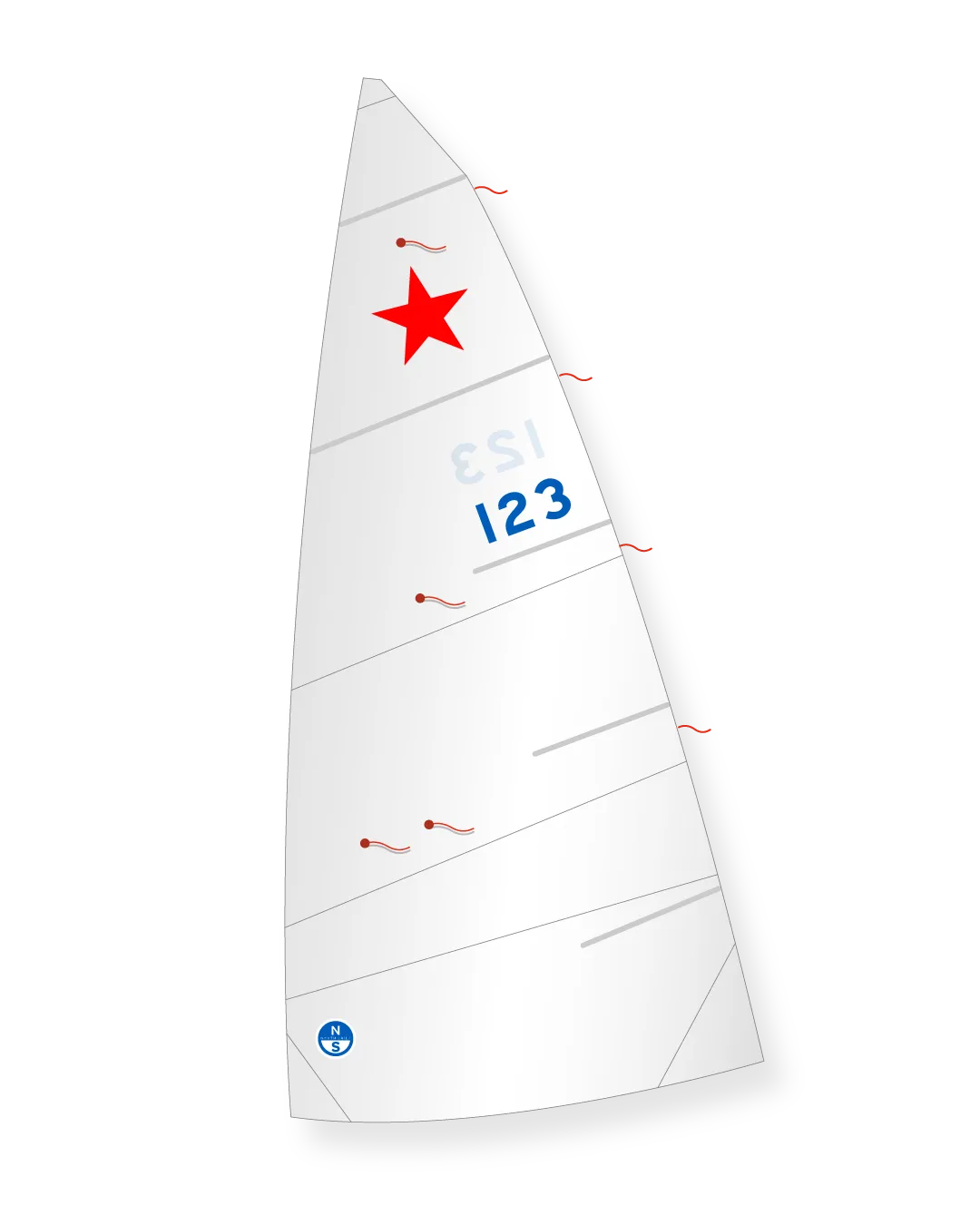 North Sails Townson Starling grand-voile sans ris