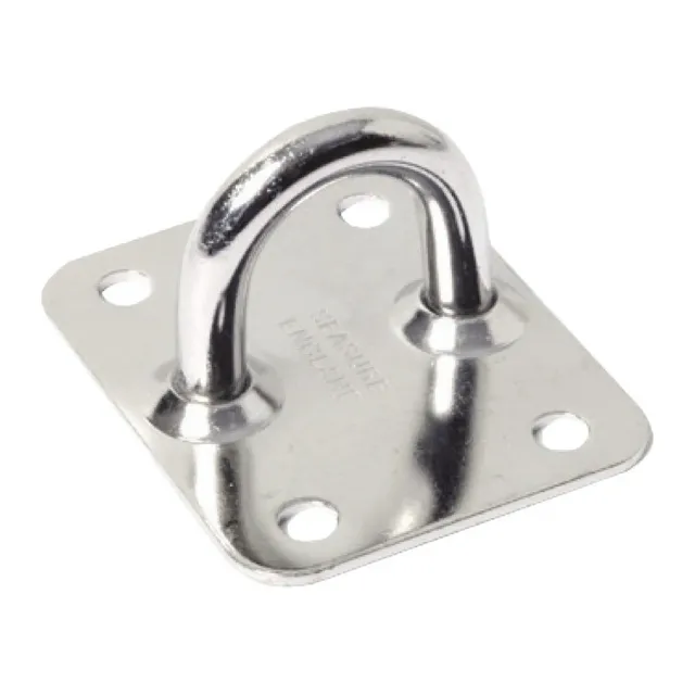 Seasure platine inox à œil 50x40 mm acier 316