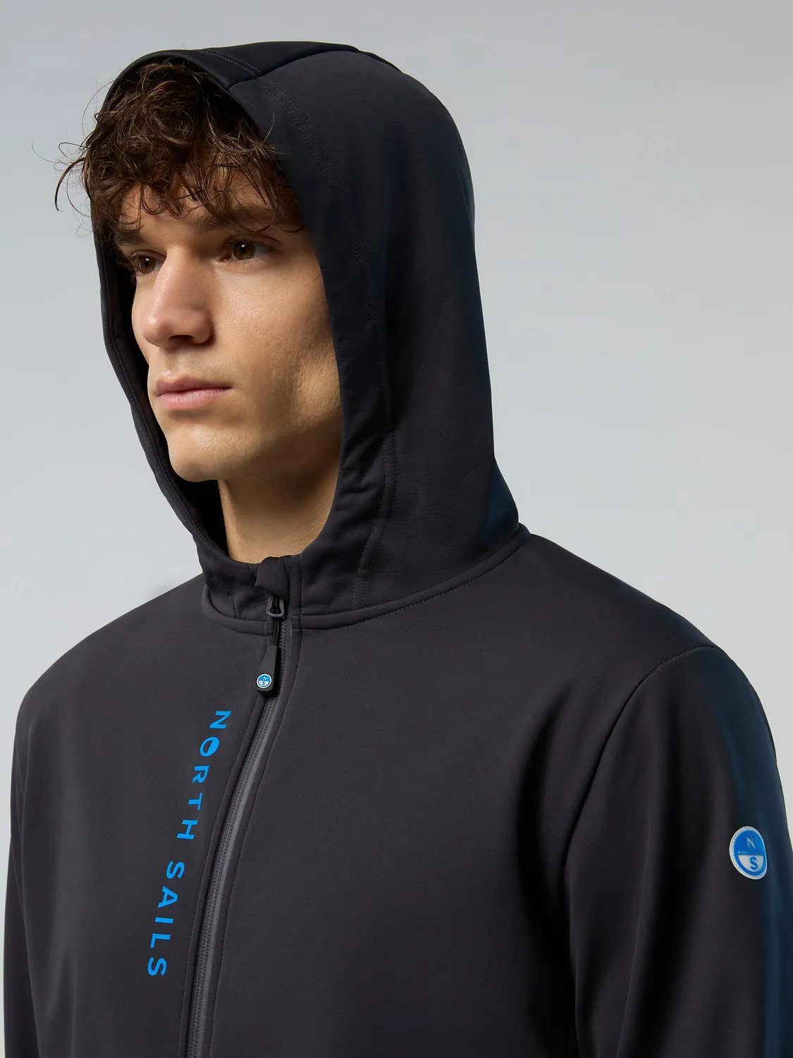 North Sails SoftShell+ sweat zippé capuche deckwear