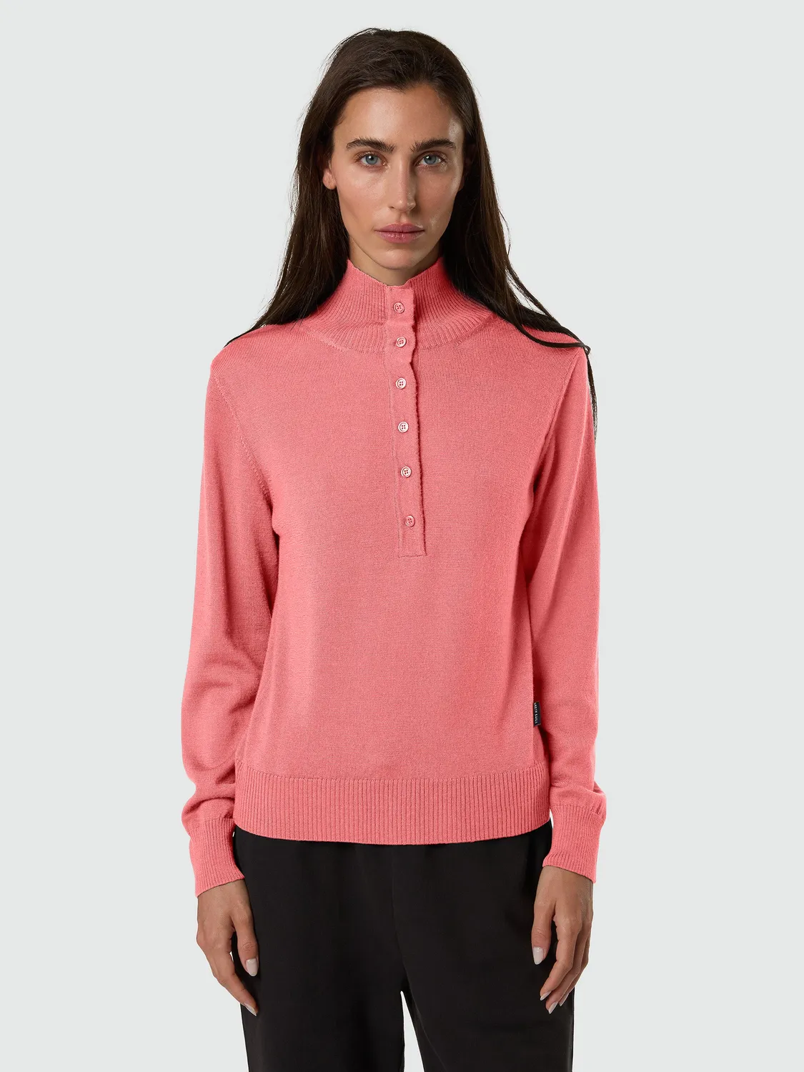 North Sails pull boutonné mérinos femme extra-fin