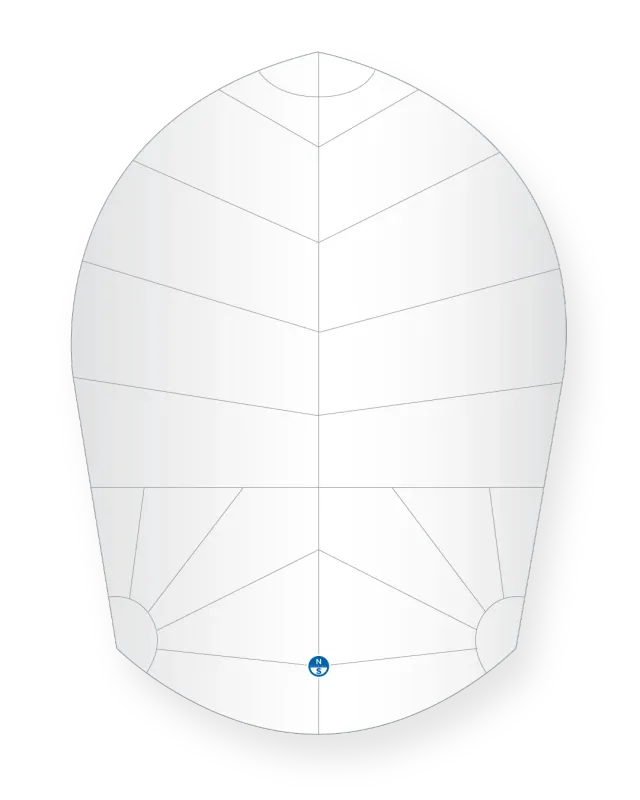 North Sails Andunge SA-1 spinnaker voile polyvalente