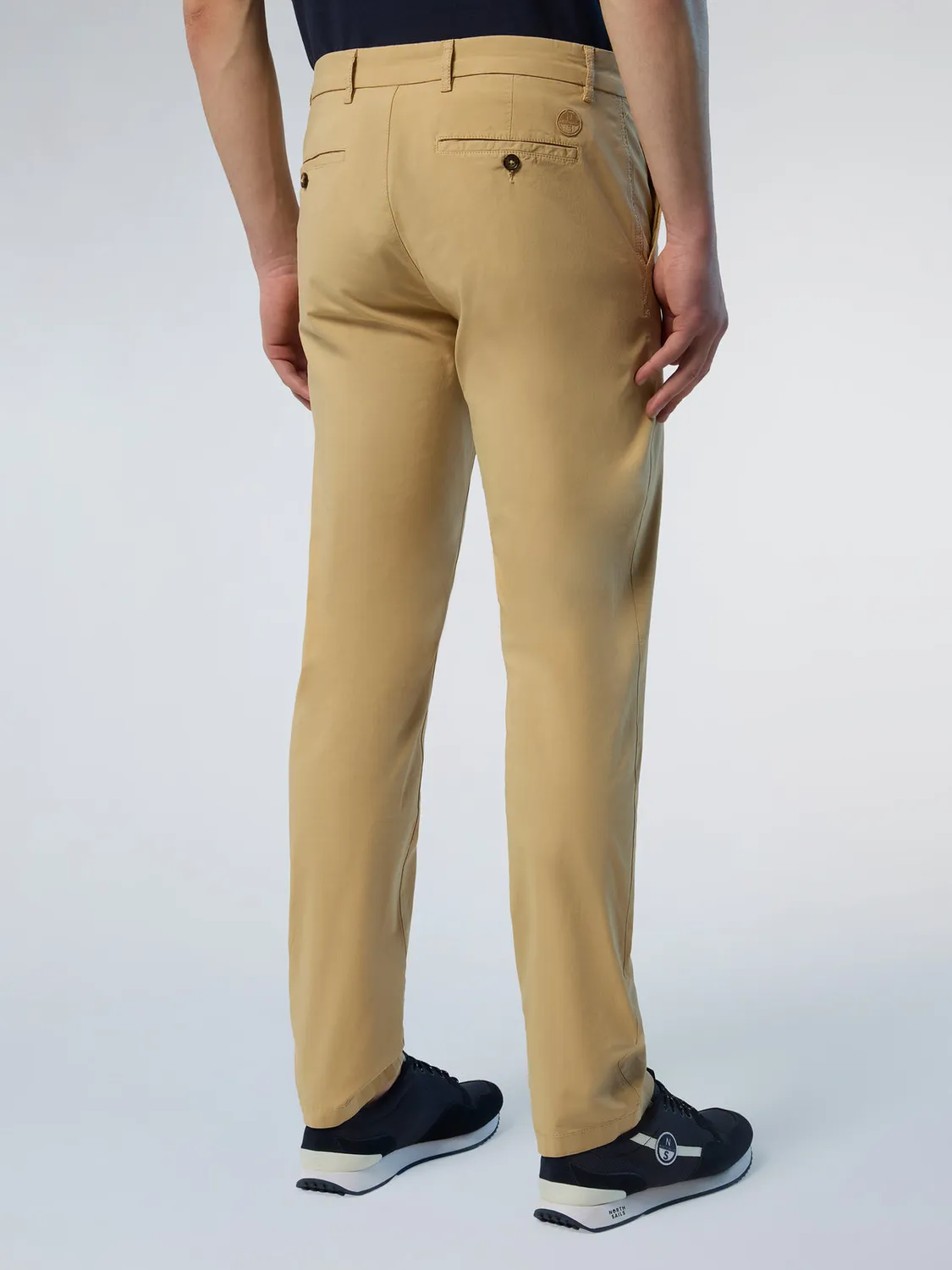 North Sails Defender chino popeline coton bio slim