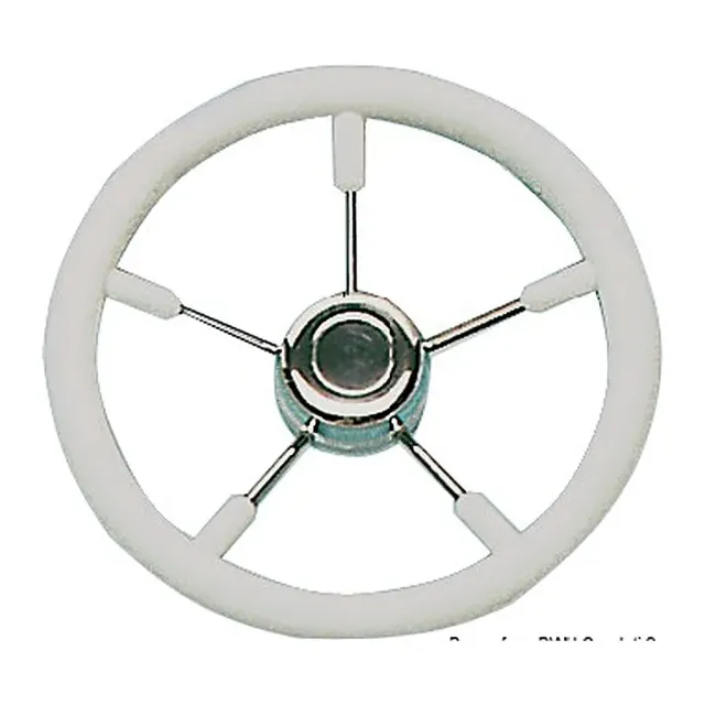 Volant barre polyuréthane blanc 320 mm