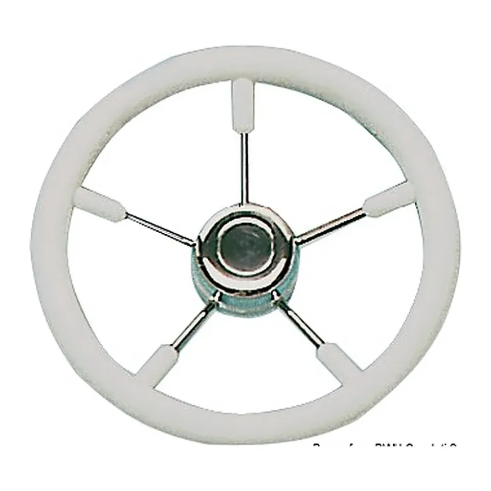 Volant barre polyuréthane blanc 320 mm