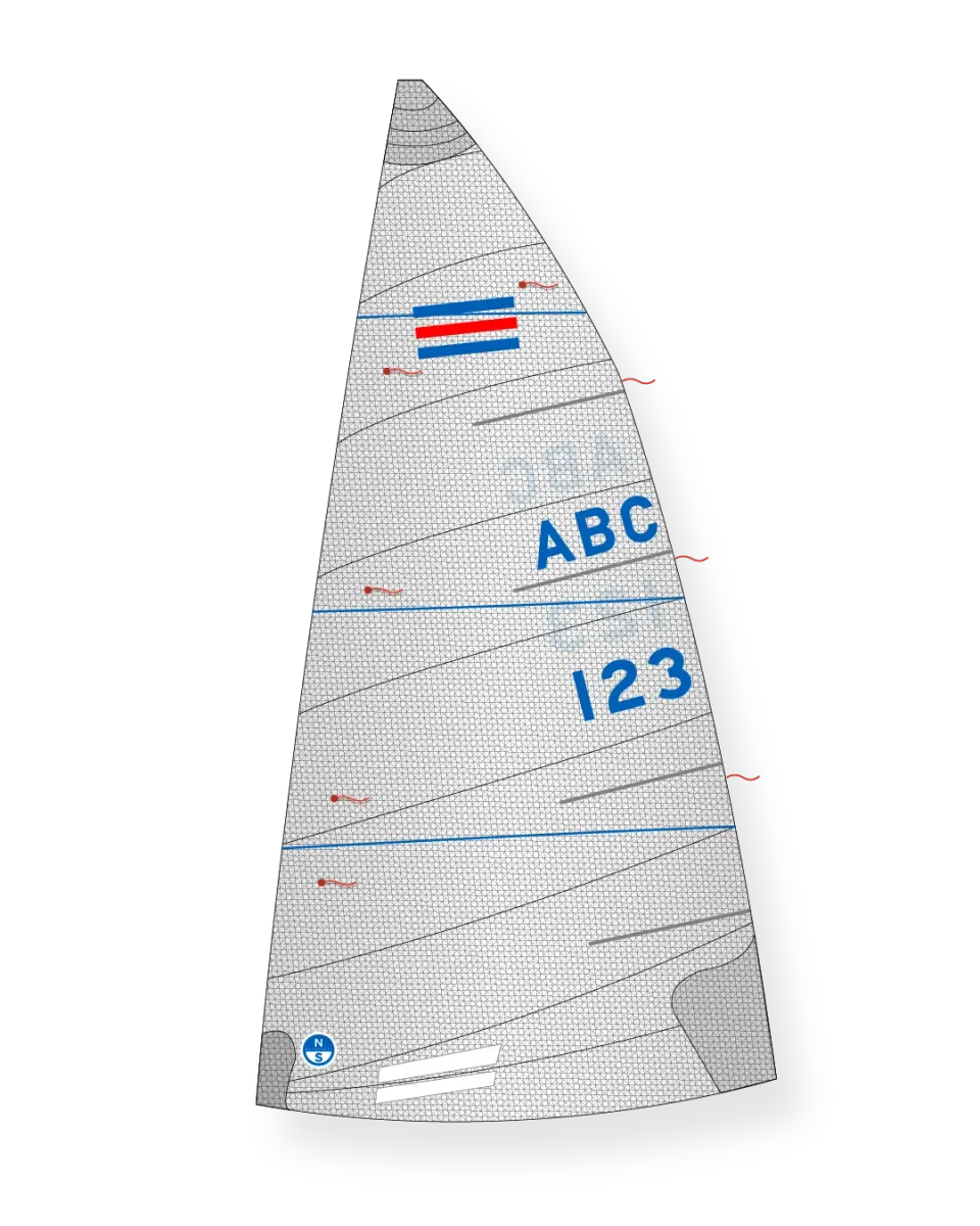 North Sails Contender MAX-4 grand-voile laminée cross-cut