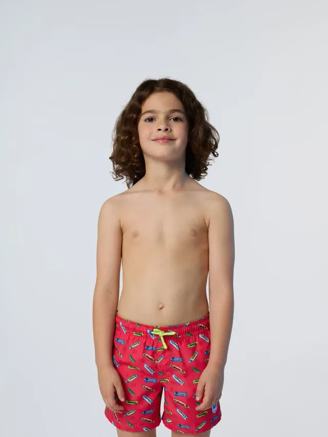 North Sails short de bain enfant imprimé séchage rapide