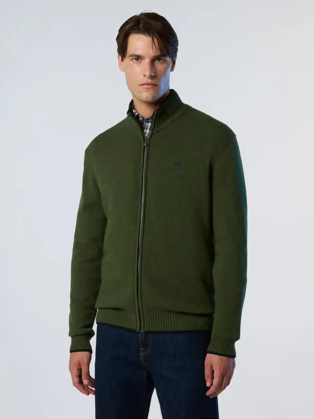 North Sails gilet zippé cachemire recyclé doux